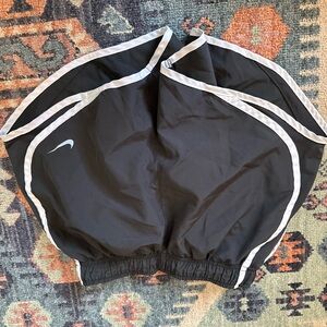 Nike Black Shorts with Subtle White Logo